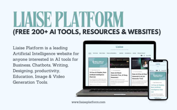 Liaise Platform (Free 200+ Ai Tools, Resources & Websites)