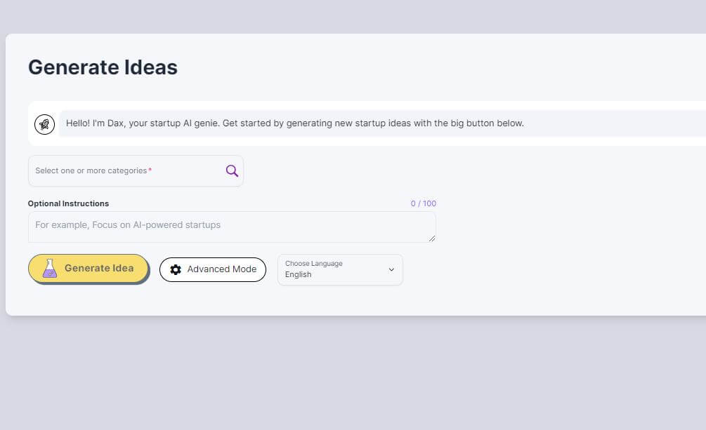 Stratup AI (Free AI Business Ideas & Ai Startup Ideas Generator)