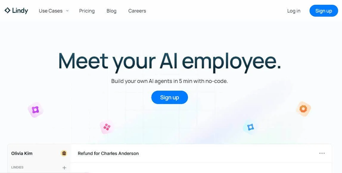 Lindy (Your Free AI Employee, Online Chat With AI)