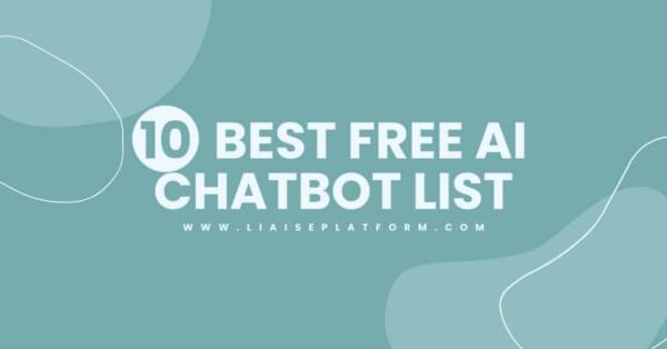 10 Free AI Chatbot, Best Artificial Intelligence Chat List