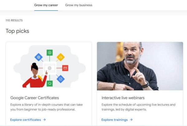 Google Digital Garage (Google Free Courses Online)