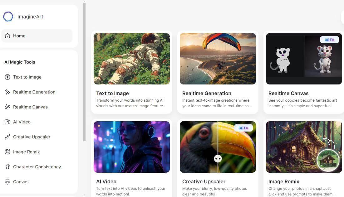 ImagineArt (Make Text to Image, Text to Video AI Free)