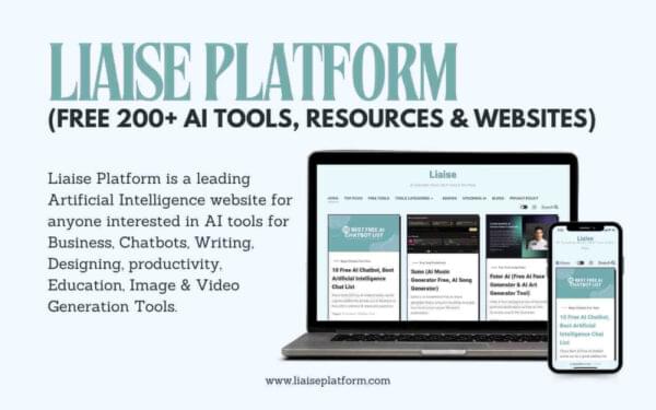 Liaise Platform (Free 200+ Ai Tools, Resources & Websites)