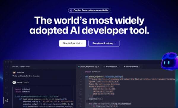 Github Copilot (AI Coding Assistant For Developers)